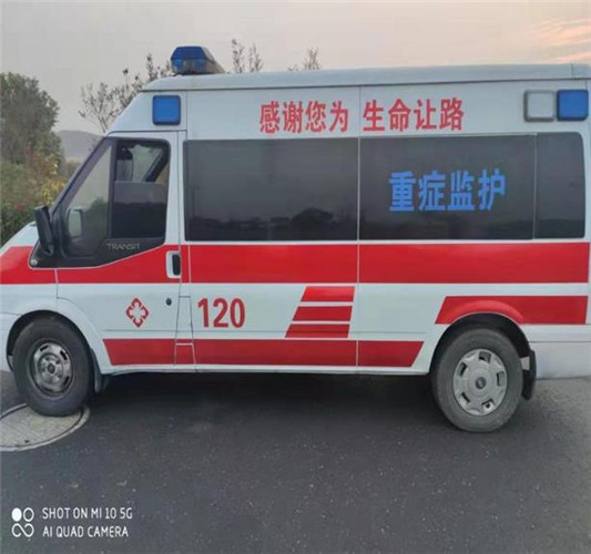 临邑救护车出租服务案例3